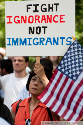 Immigration Protest at White House Immigration Protest at White House
