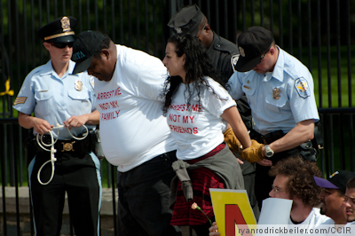 Immigration Protest at White House Immigration Protest at White House
