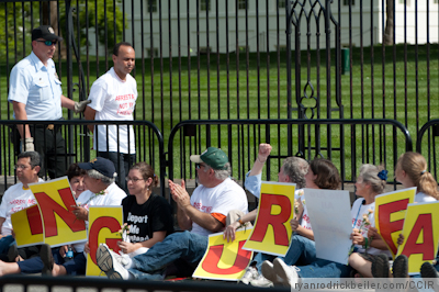 Immigration Protest at White House Immigration Protest at White House