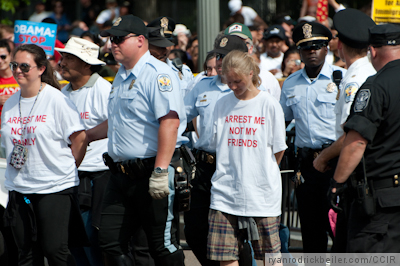 Immigration Protest at White House Immigration Protest at White House