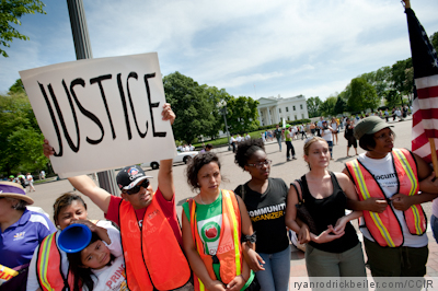Immigration Protest at White House Immigration Protest at White House