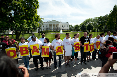 Immigration Protest at White House Immigration Protest at White House