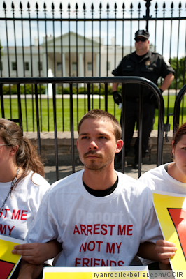 Immigration Protest at White House Immigration Protest at White House
